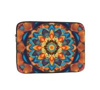 YYHWHJDE Kaleidoscope Mandala Prints Protective Shockproof Portable Laptop Sleeve Case 15 inch for Men and Women Business Travel, and Office Daily Use