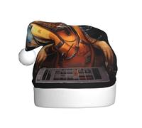 YYHWHJDE Koala in the spaceship Prints Christmas Hat for Adult for men and women clothing headband for festive occasions