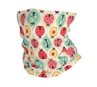 YYHWHJDE Ladybugs Cartoon Pattern Prints Multifunctional Sport Headband - Seamless Stretch Neck Gaiter for Hiking, Biking, Running & Outdoor Activities - Soft, Quick-Dry, No-Fade Design