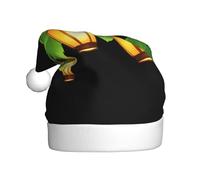 YYHWHJDE Lanterns on the treetops Prints Christmas Hat for Adult quality festive accessory crafted soft, lightweight