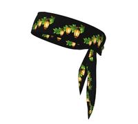 YYHWHJDE Lanterns On The Treetops Prints Sports headscarf, sweat absorbing and breathable, motion headband, double-sided kerchief