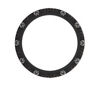 YYHWHJDE Late Night Owl Prints Thoughtful Car Accessory Gift - Quality Neoprene Wheel Cover for Drivers