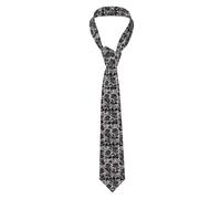 YYHWHJDE Lavender print Pattern Men's Necktie for Business, Daily Wear, Work, Birthdays, Weddings, Parties, Banquets Easy Care 57X3.1 In