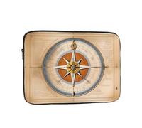 YYHWHJDE Law of The Compass sea Pattern Shockproof Portable Laptop 10 inch Sleeve Bag for Men and Women - Ideal for Business Travel, School, and Daily Use