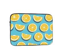 YYHWHJDE Lemon Wedges Prints Protective Shockproof Portable Laptop Sleeve Case 17 inch for Men and Women Business Travel, and Office Daily Use