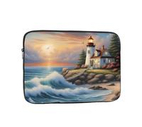 YYHWHJDE Lighthouse Diamond Painting Prints Protective Shockproof Portable Laptop Sleeve Case 13 inch for Men and Women Business Travel, and Office Daily Use