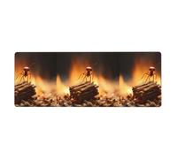 YYHWHJDE Little Ants on Matches Prints Extra Large Mouse pad Mousepad Computer Office Gaming Keyboard Thickened Version 12x31.5in