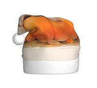 YYHWHJDE Little fat sheep on the pumpkin Prints Christmas Hat for Adult Halloween party usage