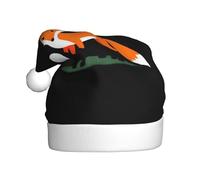 YYHWHJDE Little fox stealing eggs Prints Christmas Hat for Adult quality festive accessory crafted soft, lightweight