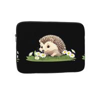 YYHWHJDE Little Hedgehog Picking Daisies Prints Protective Shockproof Portable Laptop Sleeve Case 13 inch for Men and Women Business Travel, and Office Daily Use
