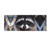 YYHWHJDE Little Raccoon Face Mouse Pad 12x31.5in - Extra-Large Desk Mat
