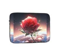 YYHWHJDE Lonely Rose on The Planet Prints Protective Shockproof Portable Laptop Sleeve Case 13 inch for Men and Women Business Travel, and Office Daily Use