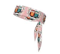 YYHWHJDE Love Owl Prints Sports Double-Sided Headscarf Quick Drying, Moisture Wicking for Women, Girls, and Men