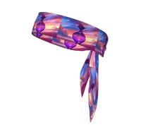 YYHWHJDE Magic Wishing Bottle Prints Sports Headscarf, Casual Headband, Elastic, Sweat Absorbing, Adjustable, Anti Slip