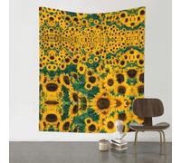 YYHWHJDE Many Beautiful Sunflowers Prints 60x51in Wall Tapestry - Elevate Your Space with a Versatile & Cozy Throw Blanket for Dorms, Beach & Home