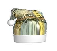YYHWHJDE Math Abstract Patterns Pattern Christmas Hat for Adult quality festive accessory crafted soft, lightweight