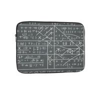 YYHWHJDE Math Geometry Geek Calculus Pattern Shockproof Portable Laptop 13 inch Sleeve Bag for Men and Women - Ideal for Business Travel, School, and Daily Use