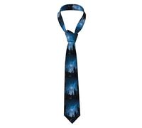 YYHWHJDE Meteor shower track Prints Men's Necktie Soft & Comfortable, Non-Deforming, Fade-Resistant, Durable (57X3.1 inch)
