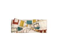 YYHWHJDE Mid Century Modern Prints Baby Bow Headband - Soft & Stretchy Newborn Accessory for Photography & Baby Showers