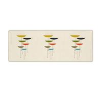 YYHWHJDE Mid Century Modern Prints Mouse Pad 12x31.5in