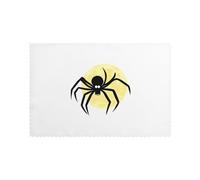 YYHWHJDE Moon Spider Prints Placemats Set of 6 12x18in - Elevate Every Meal with Durable & Customizable Table Layers