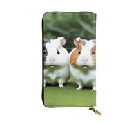 YYHWHJDE Multiple Guinea Pigs Printing Quality Leather Long Clutch Wallet Designed for Fashion Girls and Women Stylish 7.48 x 4.13 in