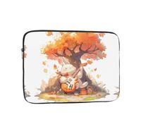 YYHWHJDE Musicians Under The Maple Tree Prints Protective Shockproof Portable Laptop Sleeve Case 10 inch for Men and Women Business Travel, and Office Daily Use