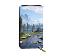 YYHWHJDE National Park Picture Quality Leather Long Clutch Wallet Designed for Fashion Girls and Women Stylish 7.48 x 4.13 in