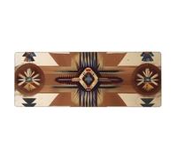 YYHWHJDE Native American Patterns Picture Extra Large Mouse Pad, Computer Office Anti Slip Gaming Keyboard Thickened Version 12x31.5in