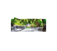 YYHWHJDE Natural jungle scenery Prints Baby Bow Headband - Soft & Stretchy Newborn Throw for Cute Baby Girls 0-6 Months