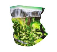 YYHWHJDE Natural jungle scenery Prints Multifunction Sport Headwear - Seamless Throw for Hiking, Cycling & Beach Adventures