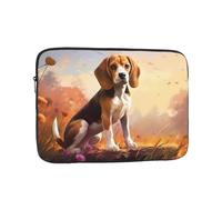 YYHWHJDE Nerdy Beagle Pattern Shockproof Portable Laptop 10 inch Sleeve Bag for Men and Women - Ideal for Business Travel, School, and Daily Use