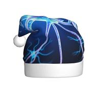 YYHWHJDE Neuron extensions Prints Christmas Hat for Adult for men and women clothing headband for festive occasions