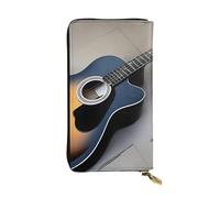 YYHWHJDE Nice Guitar Picture Quality Leather Long Clutch Wallet Designed for Fashion Girls and Women Stylish 7.48 x 4.13 in