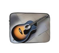 YYHWHJDE Nice Guitar Prints Protective Shockproof Portable Laptop Sleeve Case 10 inch for Men and Women Business Travel, and Office Daily Use