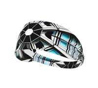 YYHWHJDE Octagon Building Picture Sports Headband for Women Sweat Proof Bandeau Summer Elastic Band