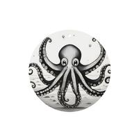 YYHWHJDE Octopus Tentacles Prints Round Shape Car Air Fresheners Cards four-pack : Hanging Scented Cards for bedroom Bathroom Car Interior Decor
