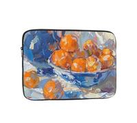 YYHWHJDE Oil Painting Fruit Plate Picture Shockproof Portable Laptop Sleeve Case 15 inch for Men and Women Business Travel, School, and Office Daily Use