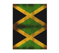 YYHWHJDE Old Jamaican Flag Picture Super Soft Blanket 50"x40" Throw Lightweight Warm Durable Suitable for Bed Sofa