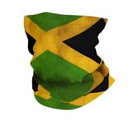 YYHWHJDE Old Jamaican Flag Prints Versatile Sport Throw - Seamless, Quick-Drying, Multifunctional Headwear for Hiking, Biking & More!