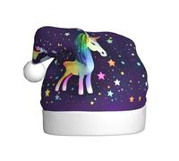YYHWHJDE One-horse star Prints Christmas Hat for Adult quality festive accessory crafted soft, lightweight