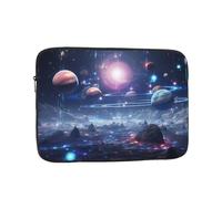 YYHWHJDE Outer Space Planets Pattern Shockproof Portable Laptop 17 inch Sleeve Bag for Men and Women - Ideal for Business Travel, School, and Daily Use