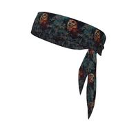 YYHWHJDE Owl in the Forest Pattern Sports headscarf, sweat absorbing and breathable, motion headband, double-sided kerchief
