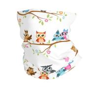 YYHWHJDE Owls On A Branch Prints Multifunctional Sport Headband: The Great Adventure Throw for Hiking, Biking & More!