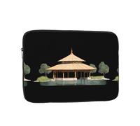 YYHWHJDE Pavilion at The Pond Prints Protective Shockproof Portable Laptop Sleeve Case 15 inch for Men and Women Business Travel, and Office Daily Use