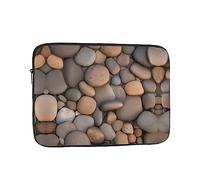 YYHWHJDE Pebbles in The Beach Prints Protective Shockproof Portable Laptop Sleeve Case 13 inch for Men and Women Business Travel, and Office Daily Use