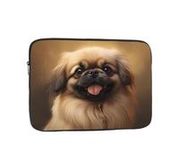 YYHWHJDE Pekingese Dog Prints Protective Shockproof Portable Laptop Sleeve Case 12 inch for Men and Women Business Travel, and Office Daily Use