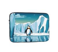 YYHWHJDE Penguin Antarctica Ice Picture Shockproof Portable Laptop Sleeve Case 10 inch for Men and Women Business Travel, School, and Office Daily Use