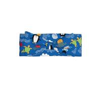 YYHWHJDE Penguin Turtle Prints Baby Bow Headband - Soft & Stretchy Newborn Throw for Cute Baby Girls 0-6 Months