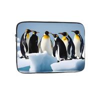 YYHWHJDE Penguins on The Iceberg Pattern Shockproof Portable Laptop 13 inch Sleeve Bag for Men and Women - Ideal for Business Travel, School, and Daily Use